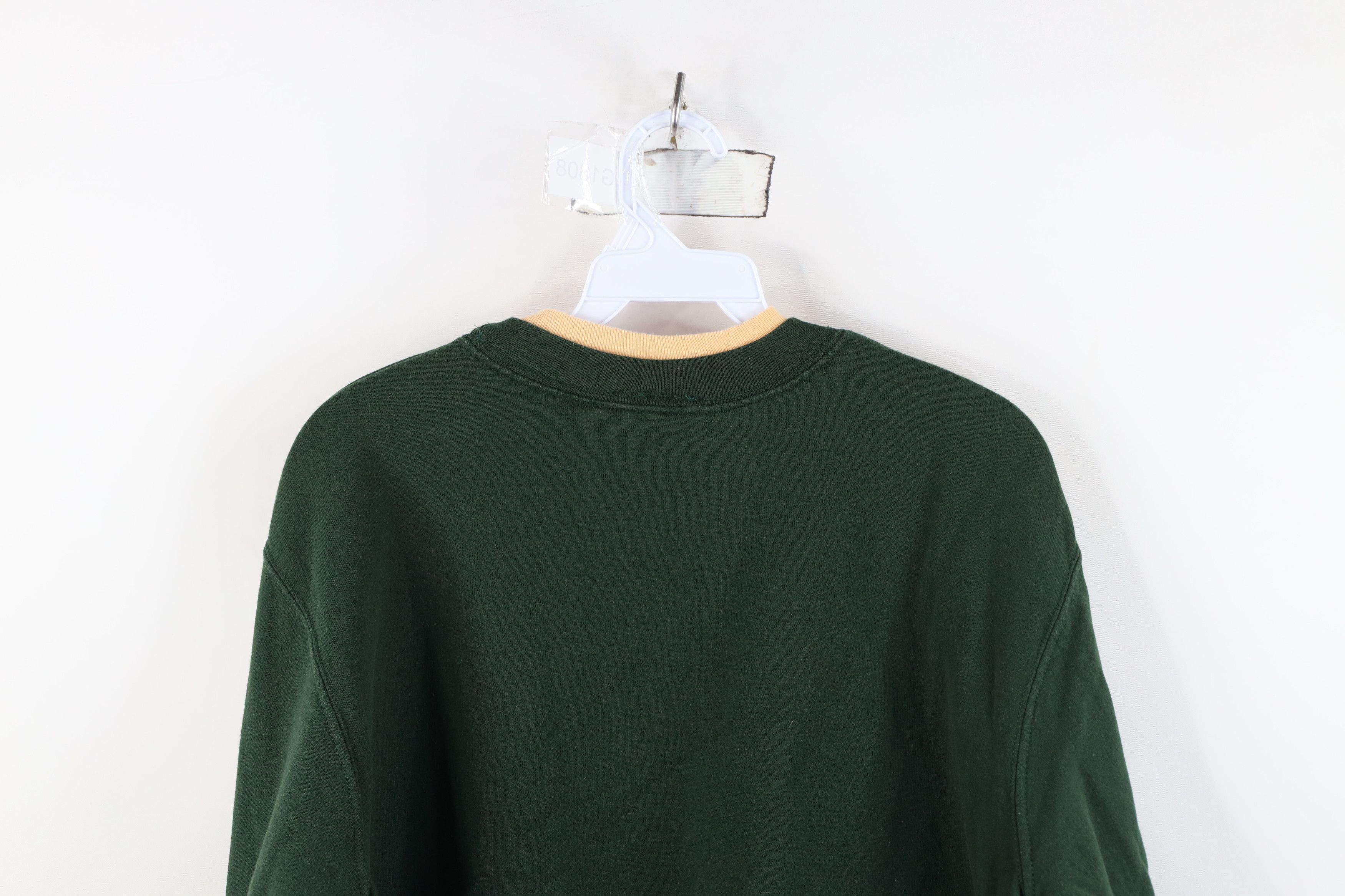 Vintage Vintage 90s Streetwear Nature Owl Crewneck Sweatshirt Green Size M / US 6-8 / IT 42-44 - 9 Thumbnail