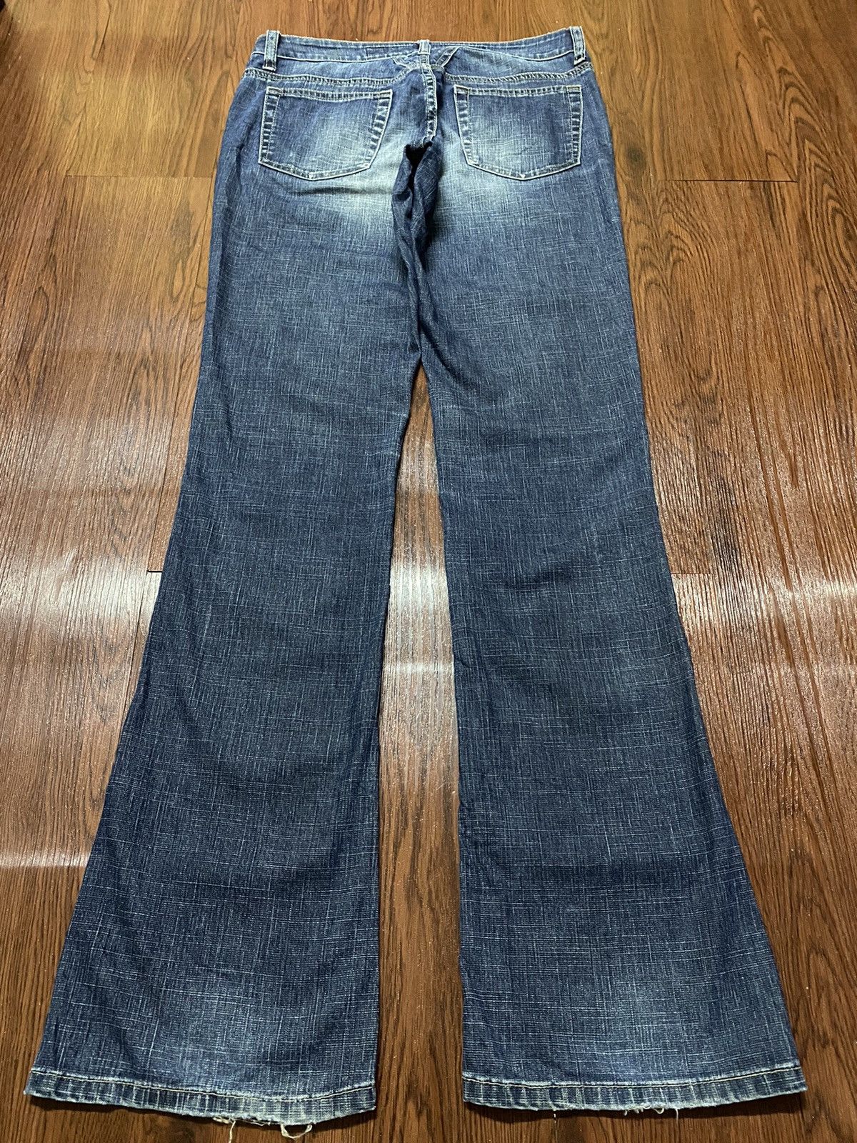 CLOSED × Marithe + Francois Girbaud Vintage Marithe Francois Girbaud Flare Distressed Jeans Size US 28 / EU 44 - 2 Thumbnail