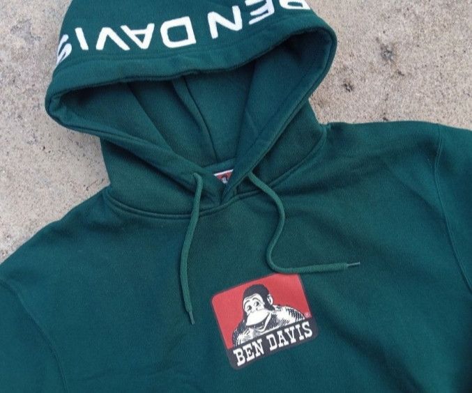 Ben Davis Ben Davis 🦍 Embroidered Hoodie streetwear 🛹 Size US M / EU 48-50 / 2 - 1 Thumbnail