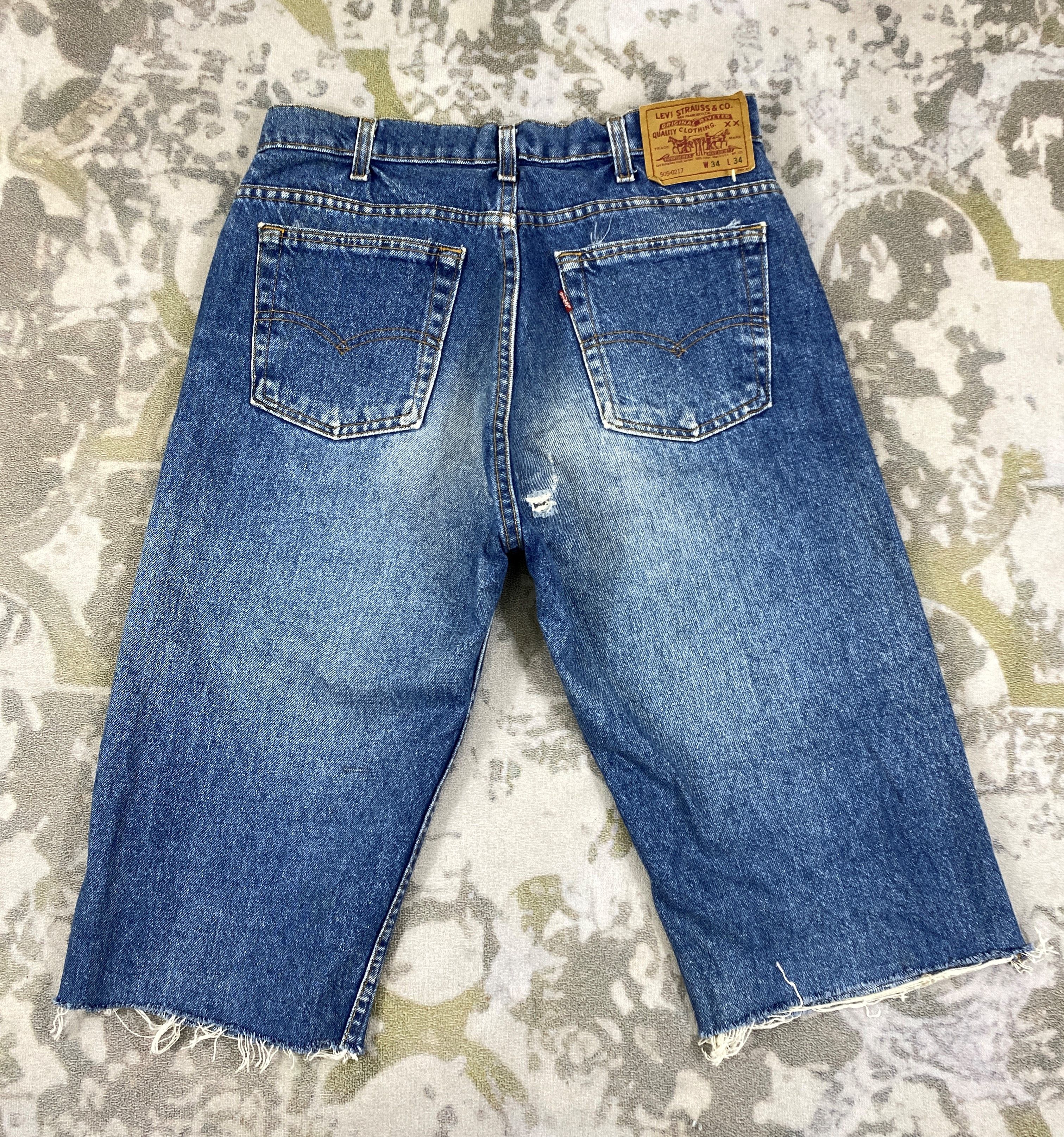 Levi's 90s Vintage Levis 505 Jeans 30x14.5 - JN3035 Size US 30 / EU 46 - 2 Thumbnail