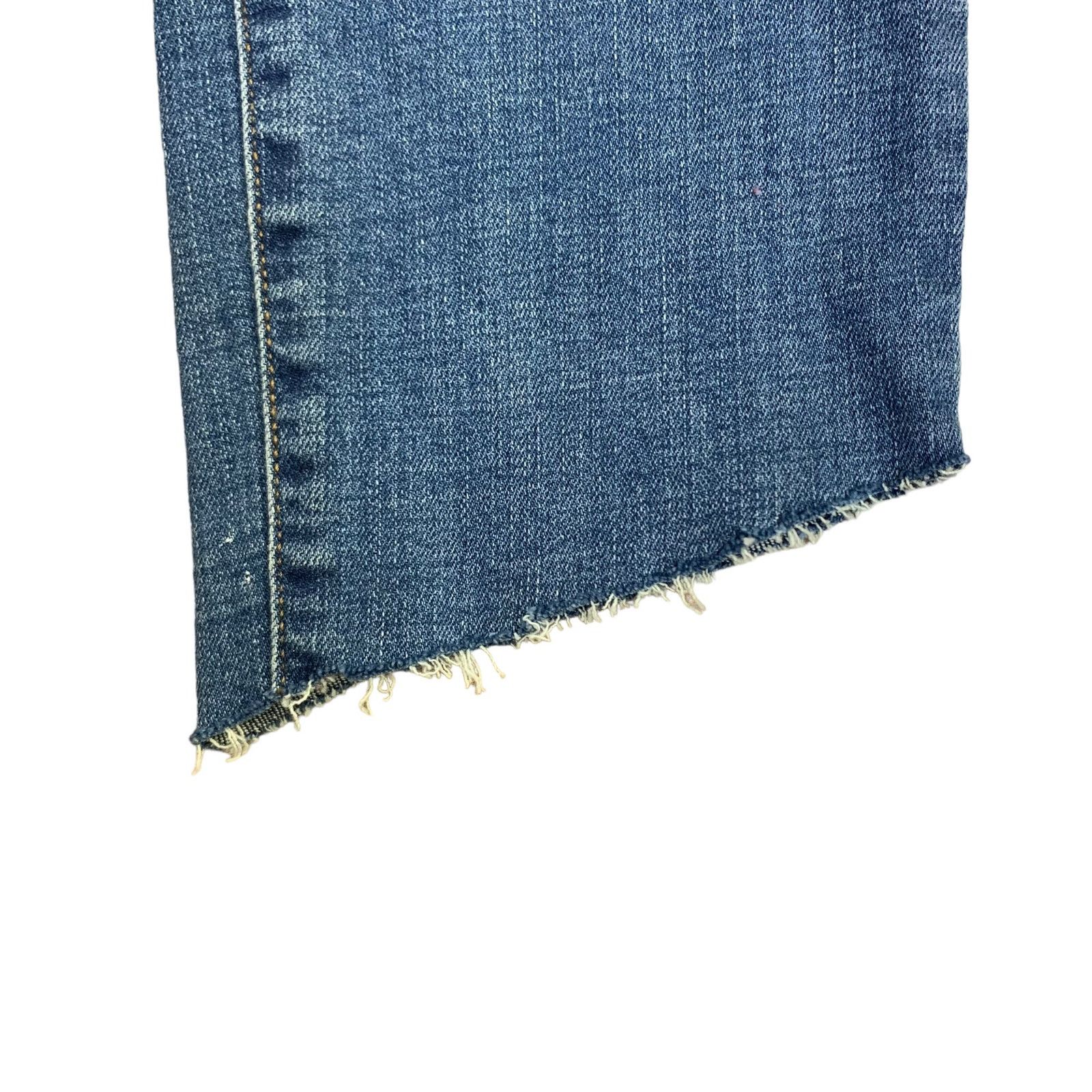 Frye FRYE Jeans Cropped Ankle Raw Hem SZ 8 Size 30" / US 8 / IT 44 - 16 Thumbnail