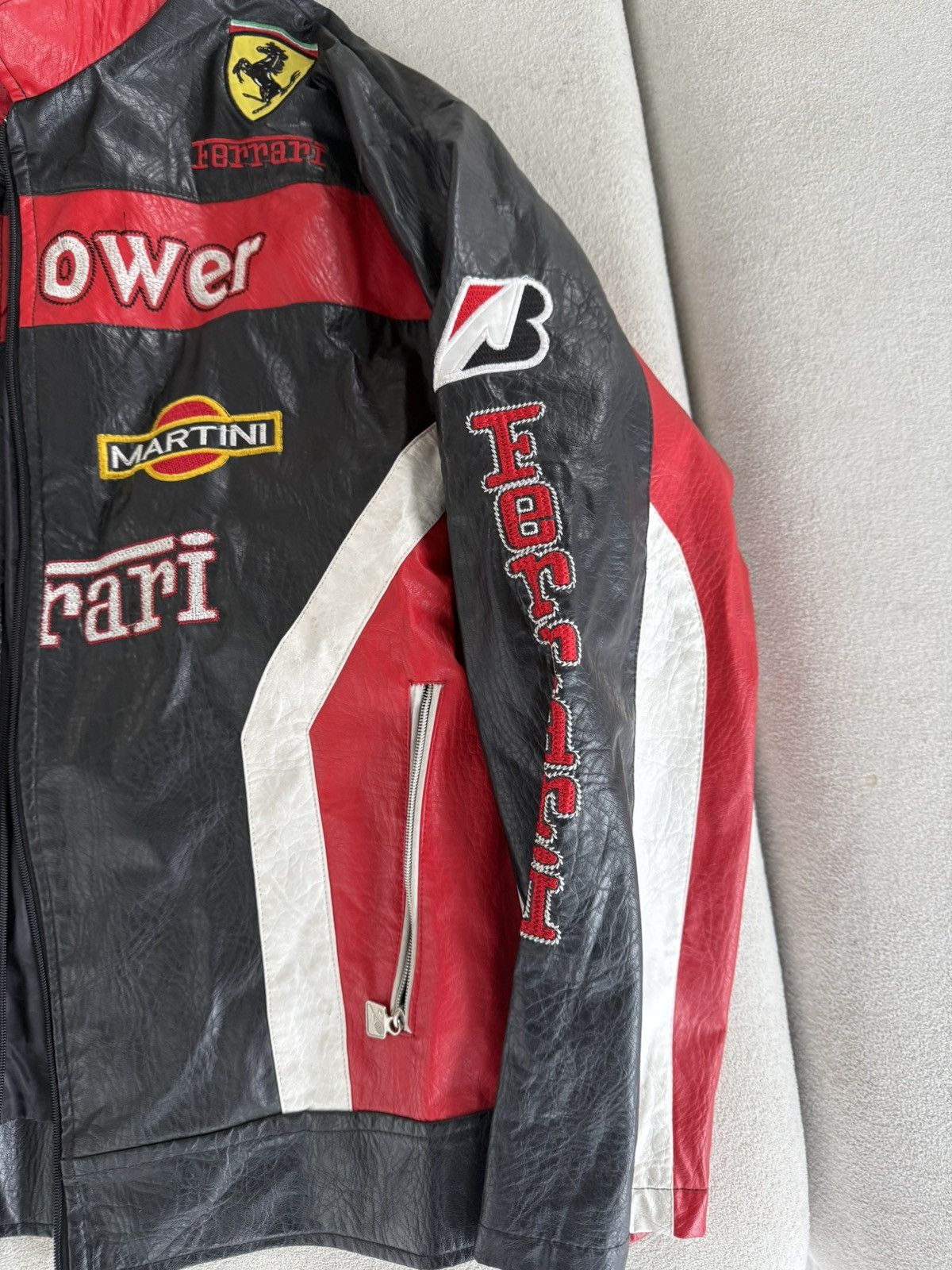 Vintage Ferrari Vintage Jacket Size US L / EU 52-54 / 3 - 3 Thumbnail
