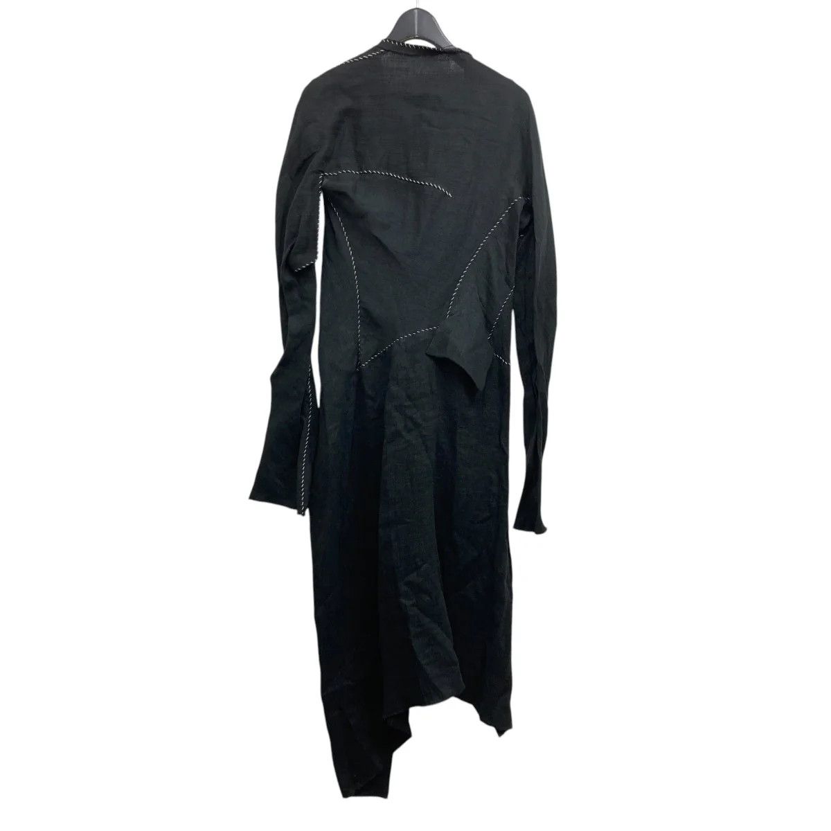 Yohji Yamamoto YOHJI YAMAMOTO White Stitch Design Coat Size US M / EU 48-50 / 2 - 2 Thumbnail