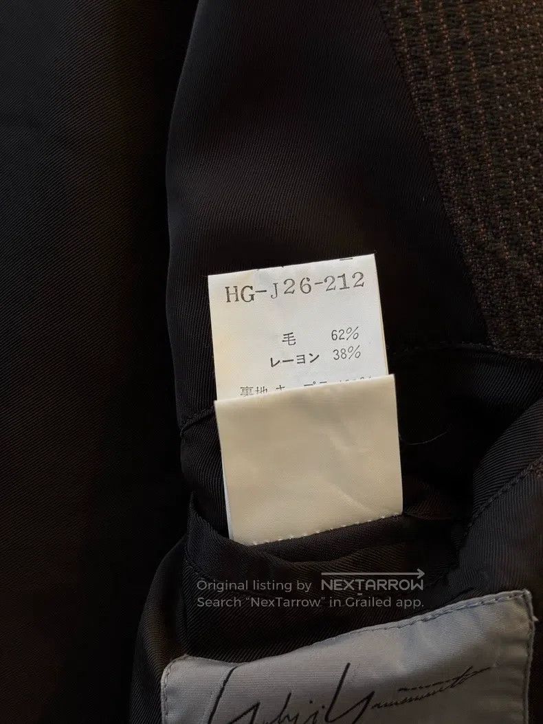 Yohji Yamamoto Yohji Yamamoto size s 96AW Eclipse blazer Size 48R - 5 Thumbnail