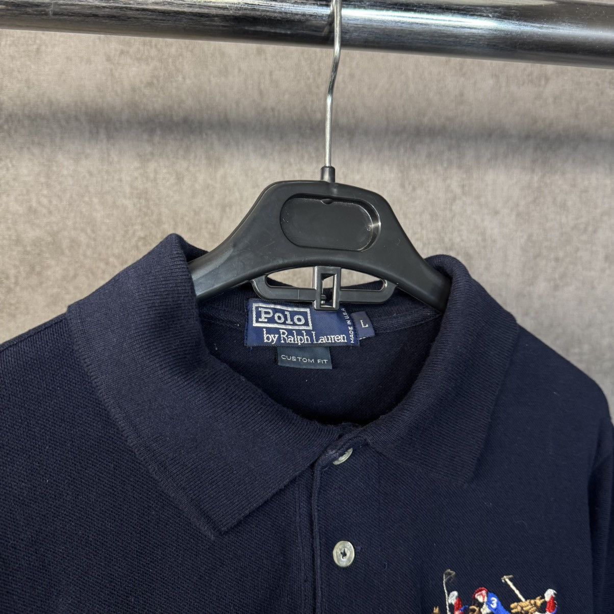 Polo Ralph Lauren × Vintage Vintage Polo Ralph Lauren 3 T-shirt tee polos y2k Size US M / EU 48-50 / 2 - 2 Thumbnail