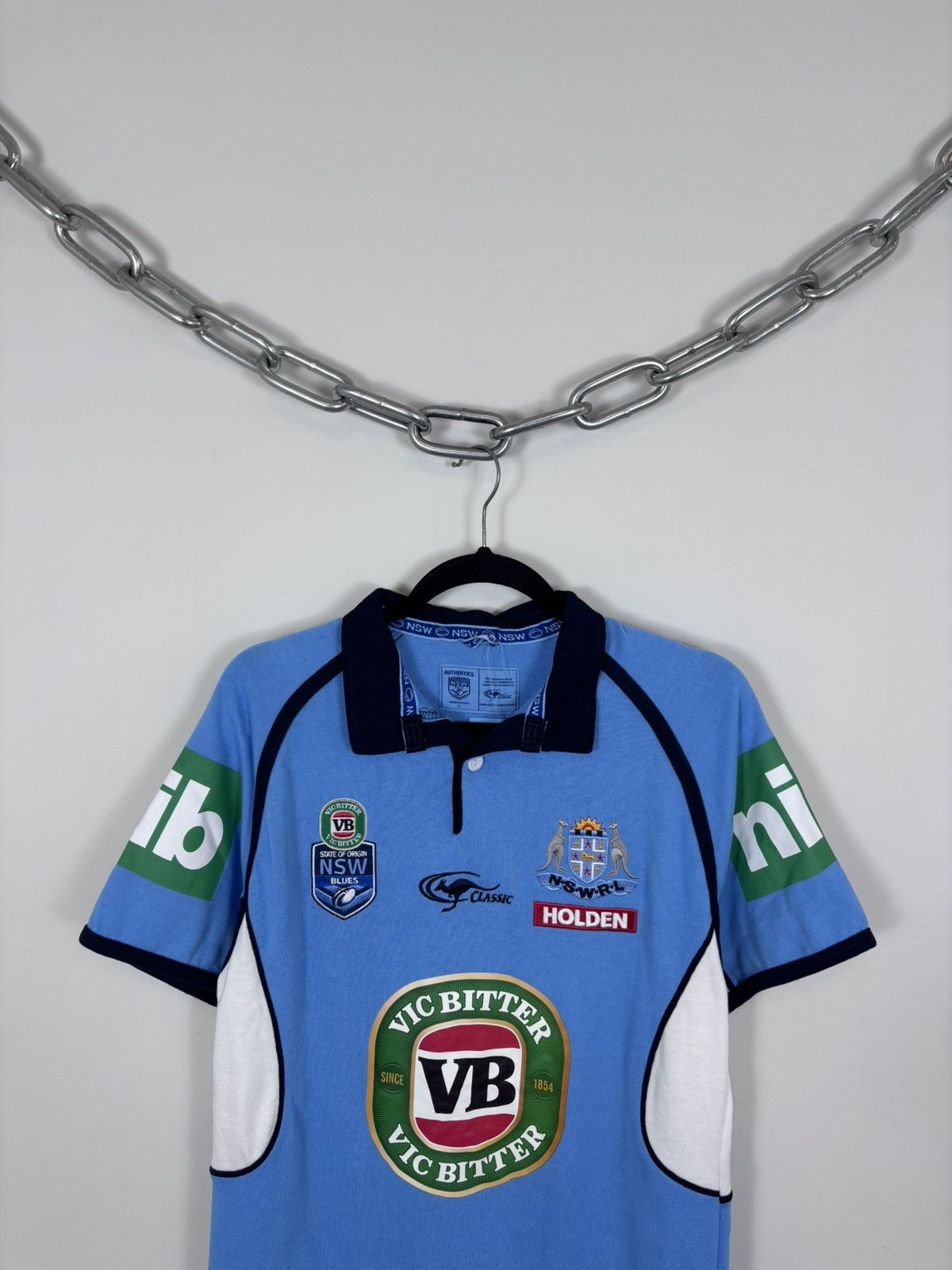 Other NSW New South Wales Blues NWT State Of Origin 2017 Jersey Size US S / EU 44-46 / 1 - 3 Thumbnail