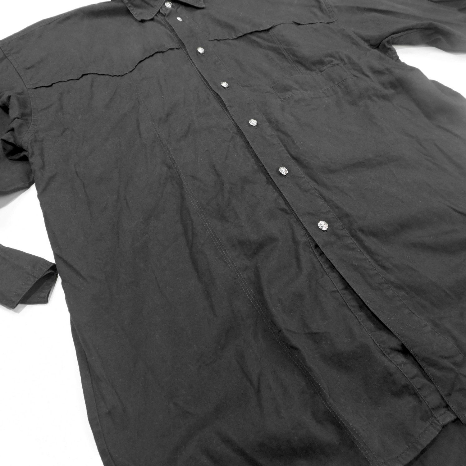 Versace VERSACE JEANS COUTURE BLACK LONG SLEEVE SHIRT Size US M / EU 48-50 / 2 - 8 Thumbnail