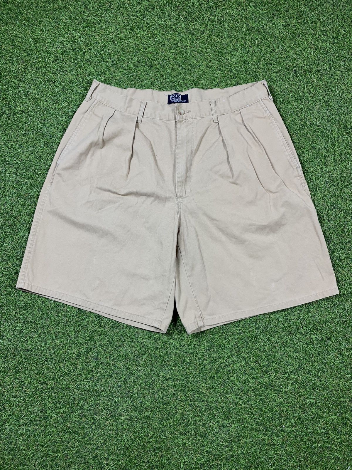 Ralph Lauren Vintage 90s Polo Ralph Lauren shorts made in USA size 35 Size US 35 - 1 Thumbnail