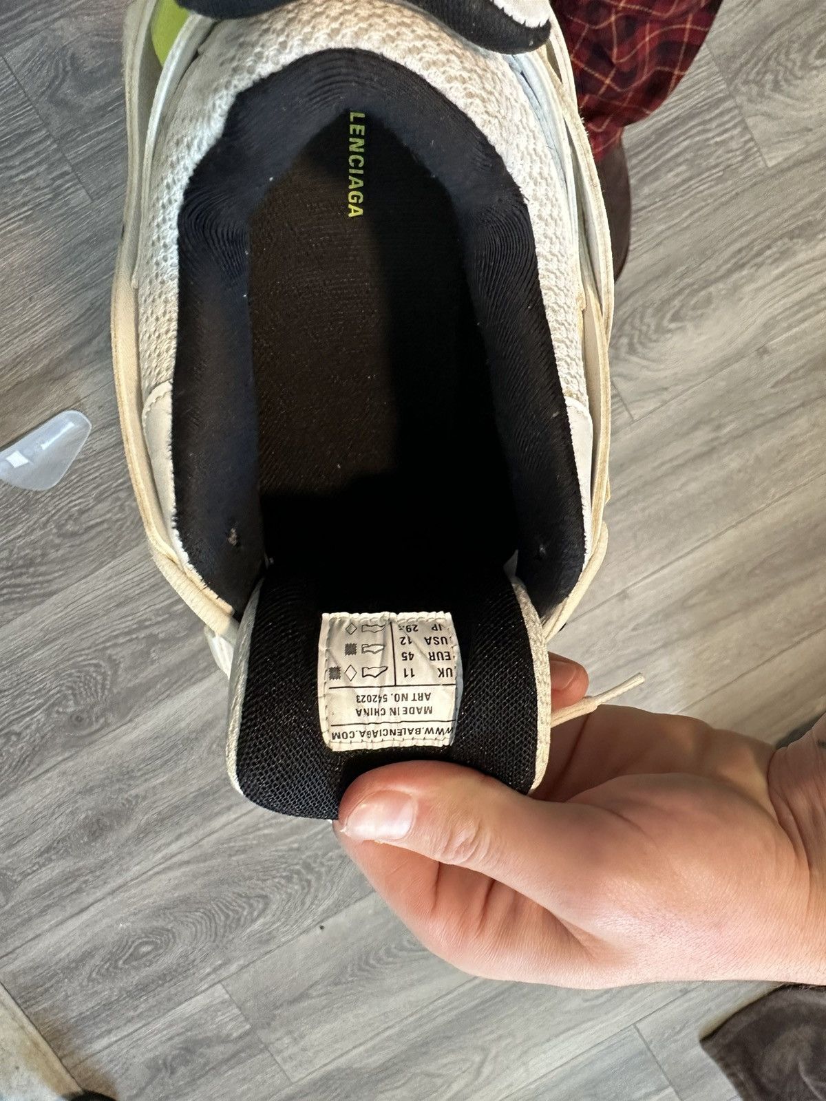 Balenciaga Balenciaga Runners Bairly used(nice color way) Size US 12 / EU 45 - 5 Thumbnail