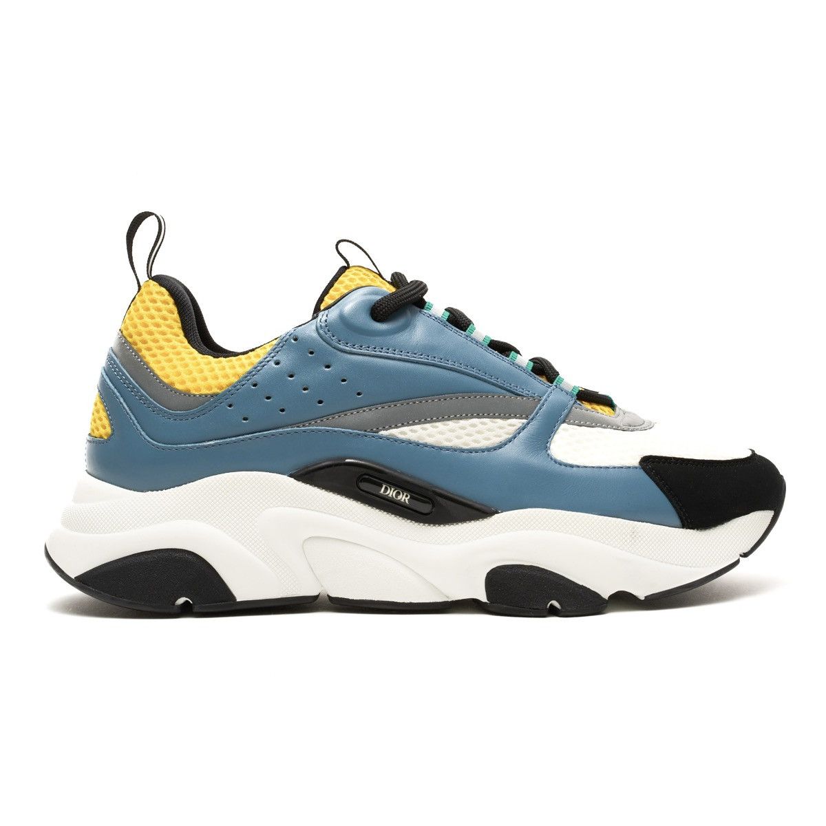 Dior Dior B22 Trainer Blue Yellow Size US 9 / EU 42 - 1 Thumbnail