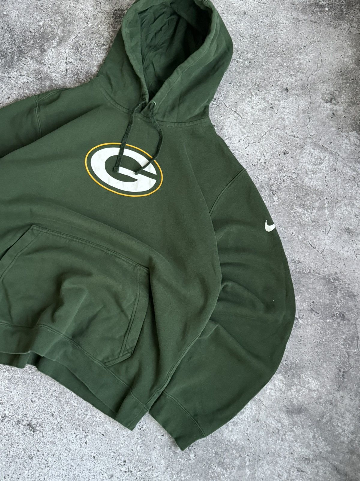 Nike Vintage Nike Green Bay Packers NFL Y2K hoodie Size US L / EU 52-54 / 3 - 4 Thumbnail