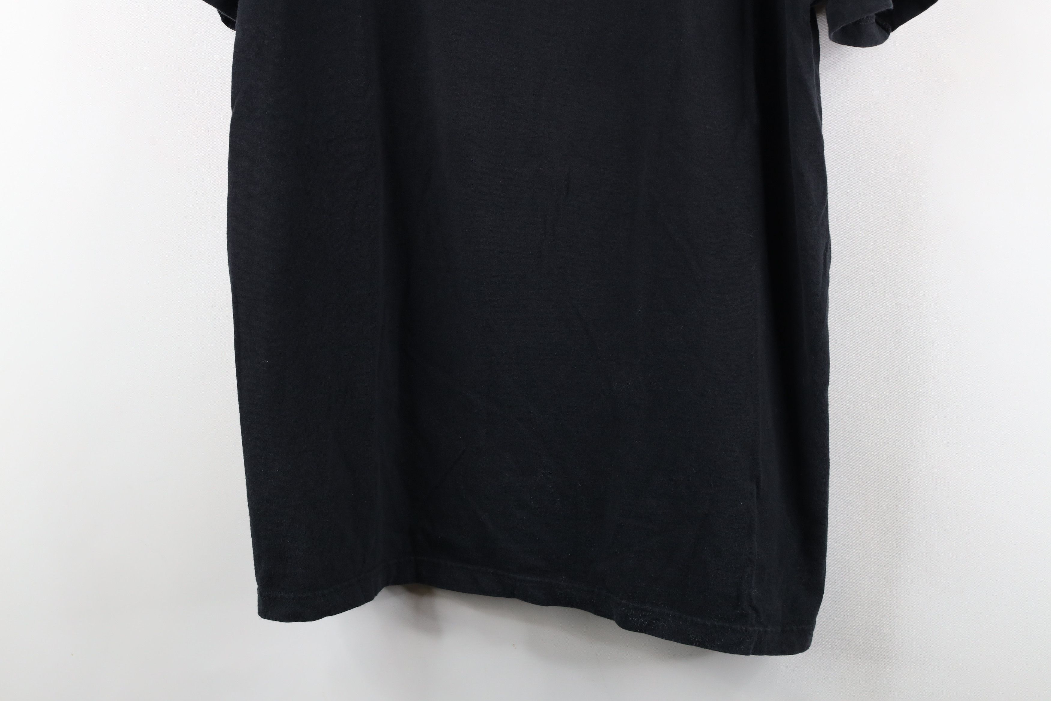 Calvin Klein × Vintage Vintage 90s Calvin Klein Blank Cotton T-Shirt Black Size US L / EU 52-54 / 3 - 3 Thumbnail