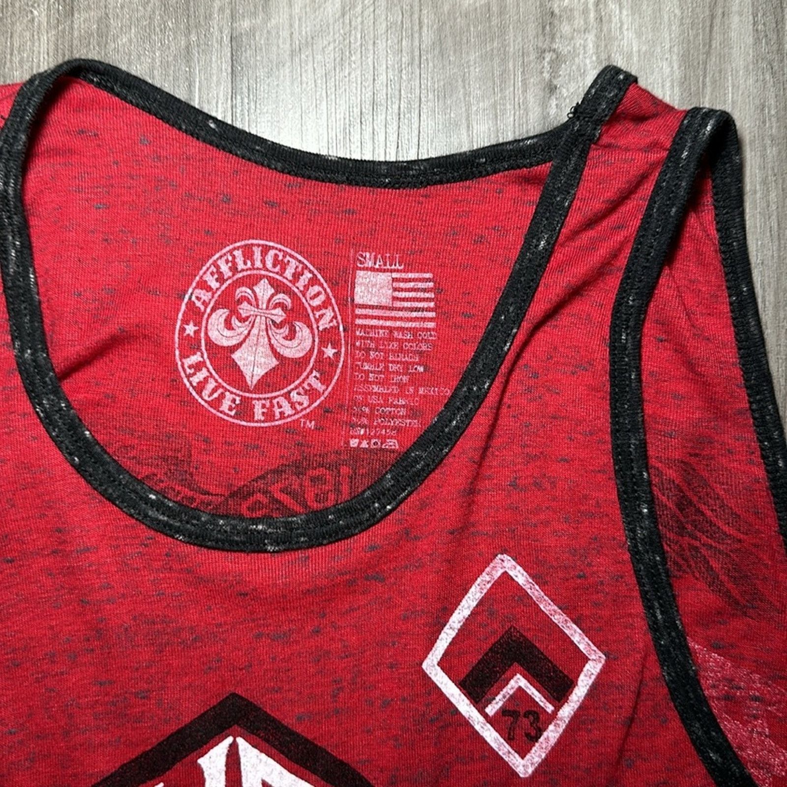 Affliction Affliction Motors American Customs Tank (NWOT) - Small Size US S / EU 44-46 / 1 - 5 Thumbnail