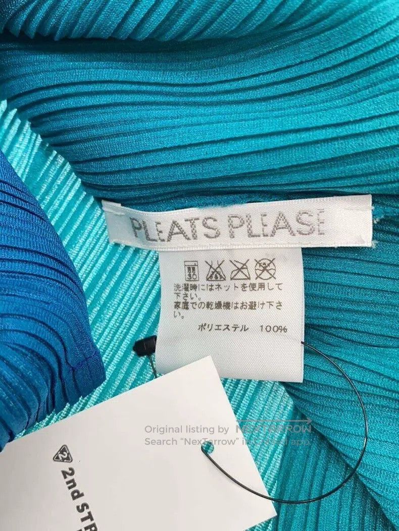 Issey Miyake Issey Miyake Blue Dress Size M / US 6-8 / IT 42-44 - 4 Thumbnail