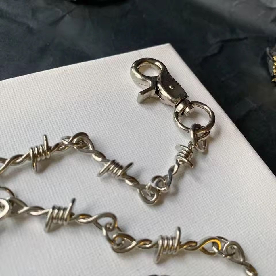 Japanese Brand Gothic Torn Chain Necklace Size ONE SIZE - 2 Thumbnail