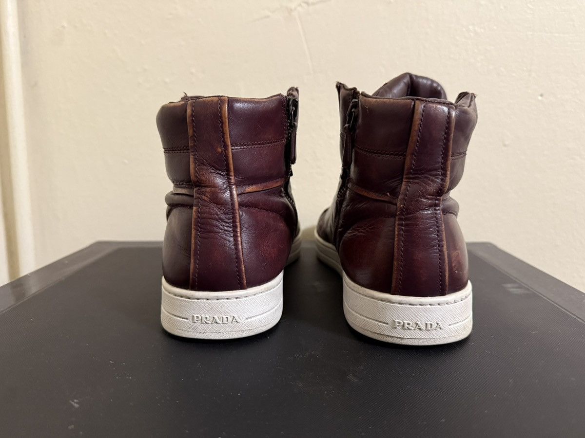 Prada Prada fidello Vintage hi-top sneakers Size US 9.5 / EU 42-43 - 4 Thumbnail