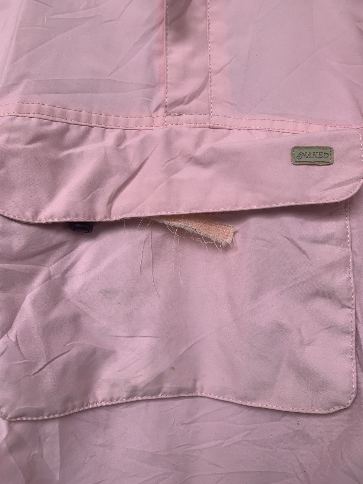 Japanese Brand Vintage Naked Cagoule Jackets Size L / US 10 / IT 46 - 10 Thumbnail
