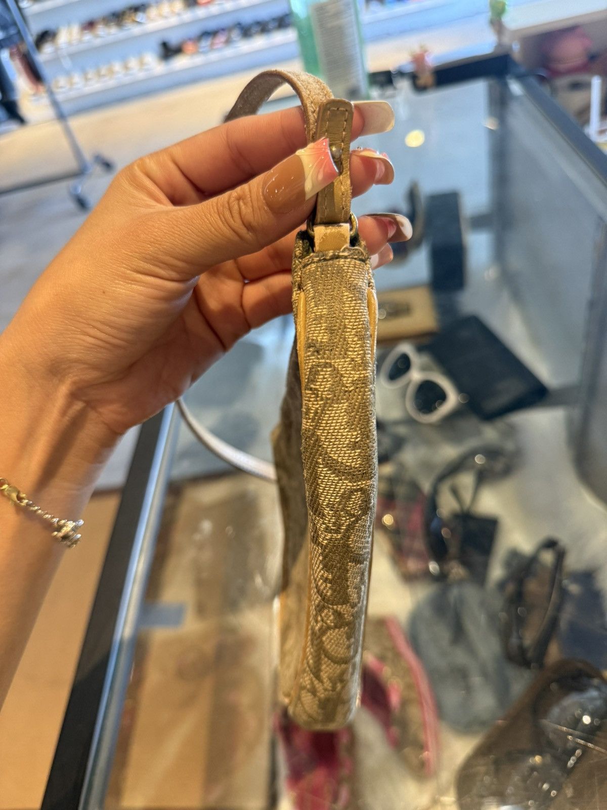 Dior Dior Green Monogram Saddle Size ONE SIZE - 10 Thumbnail