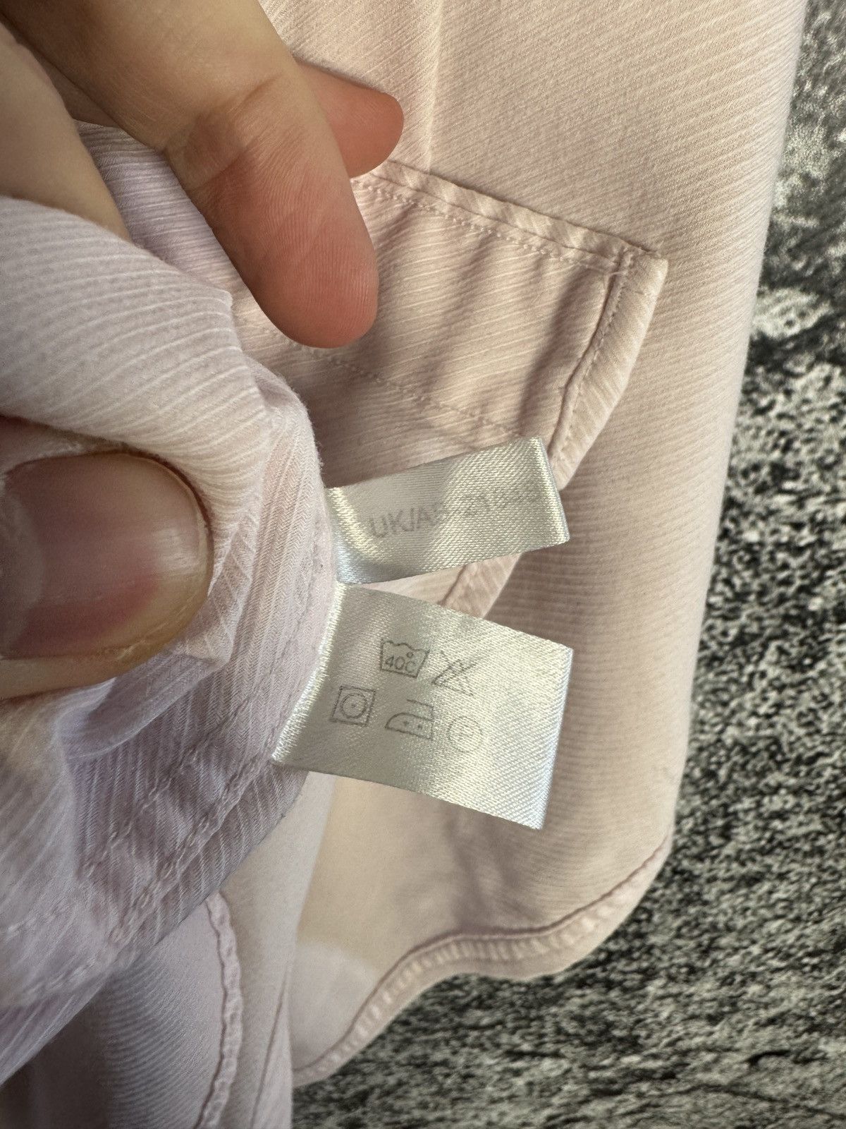 Vintage × Yves Saint Laurent Yves Saint Laurent Vintage Shirt Button Up YSL Size 40/41 16 Size US L / EU 52-54 / 3 - 9 Thumbnail