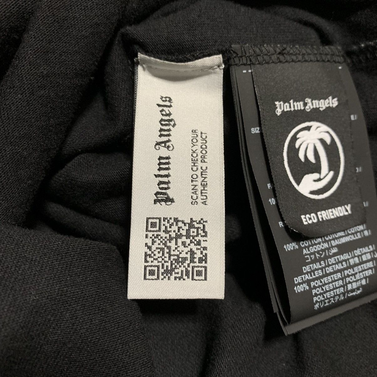 Palm Angels Palm Angels Medium Speedboat USA Black Tee Size US M / EU 48-50 / 2 - 6 Thumbnail