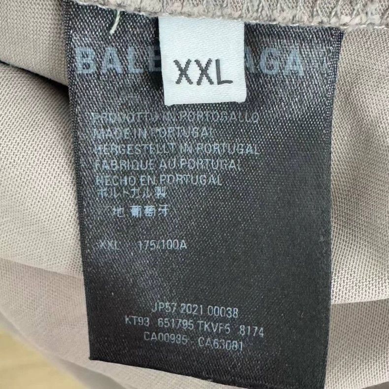 Balenciaga Balenciaga Mosaic destruction letter logo short sleeve Size US XXL / EU 58 / 5 - 4 Thumbnail