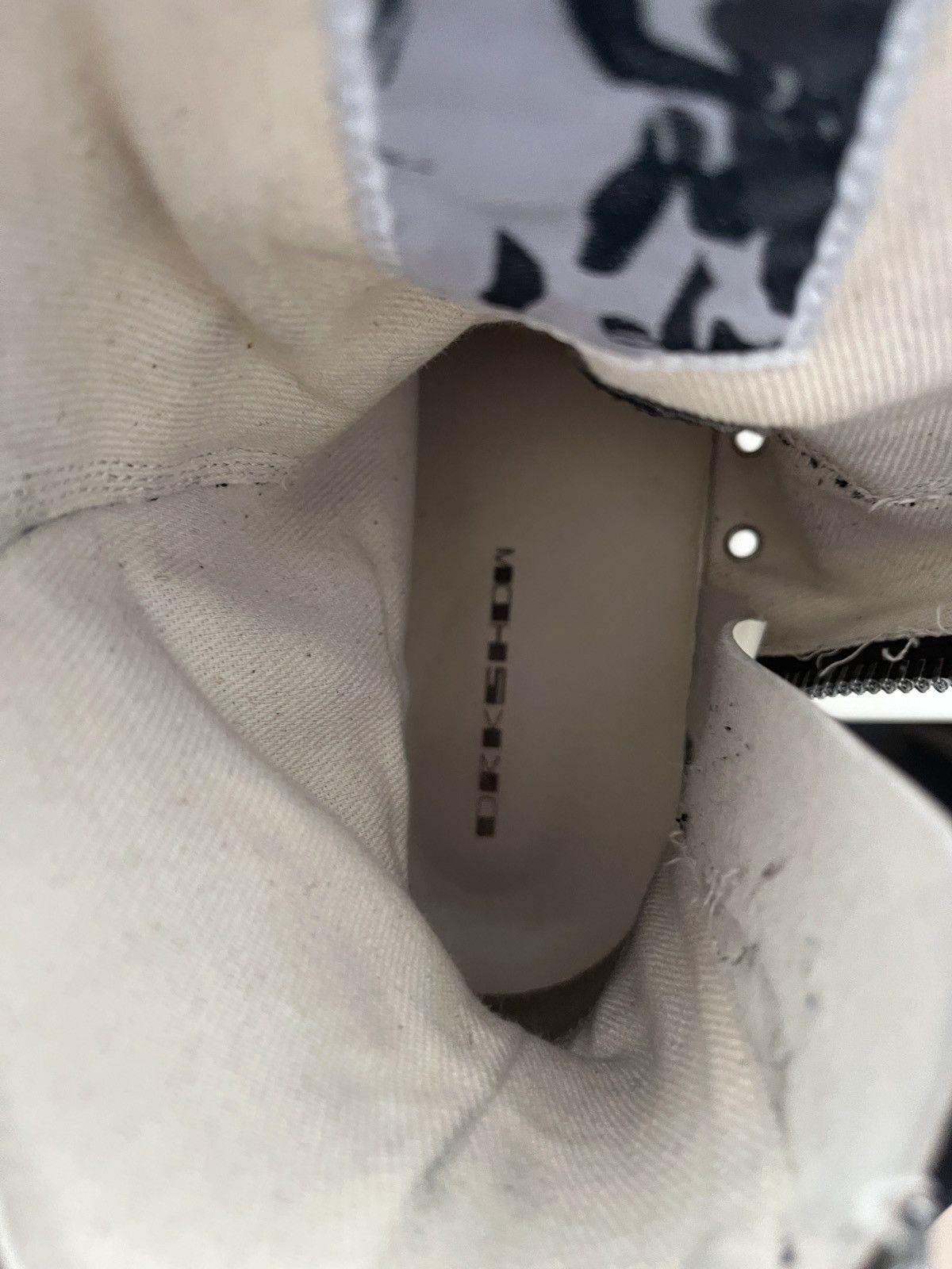 Rick Owens Rick owens double bumper drksdw ramones Size US 11 / EU 44 - 9 Thumbnail