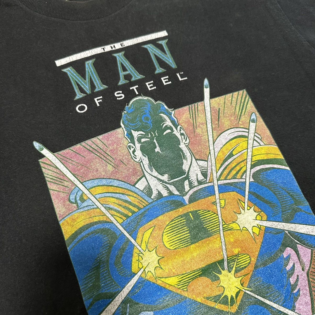 Vintage Vintage Superman Man of Steel 1990 Size US L / EU 52-54 / 3 - 5 Thumbnail