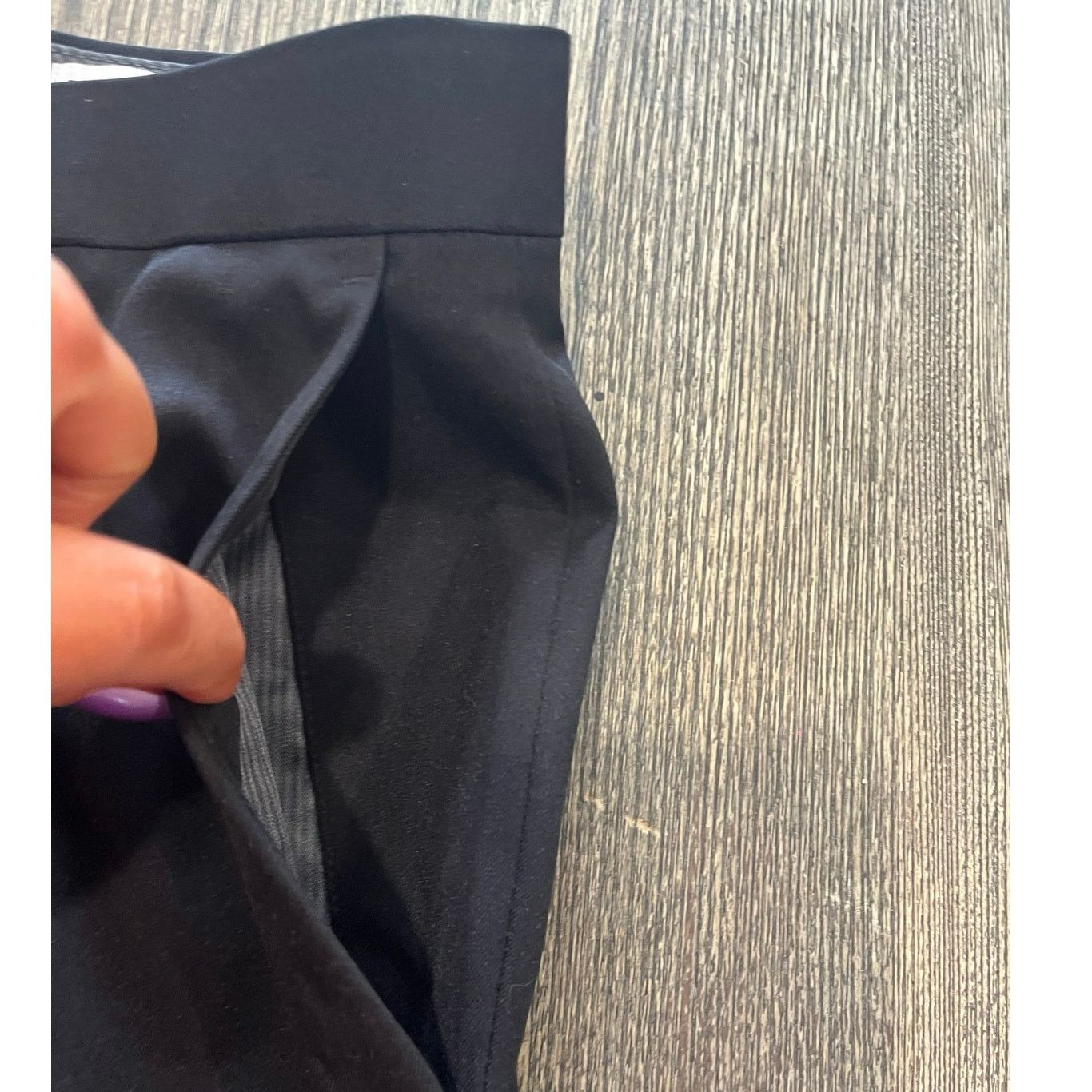 Haggar NWT Haggar Mens Dress Pants Straight Fit Black Sz 32x32 Size US 32 / EU 48 - 5 Thumbnail
