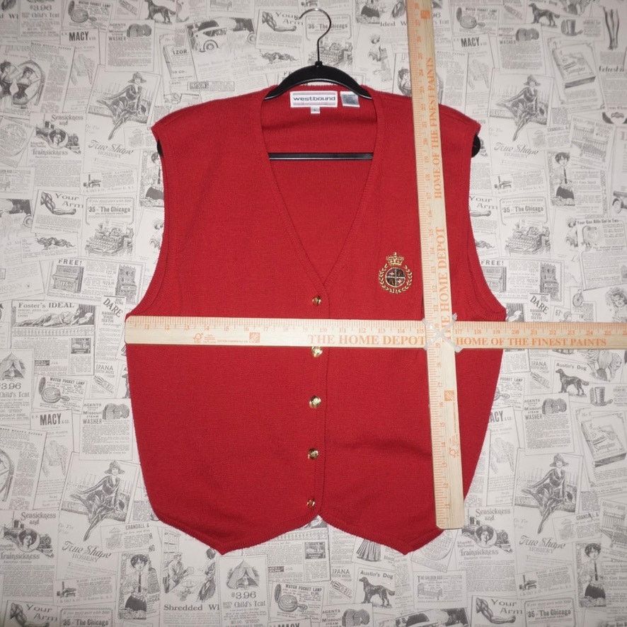 Vintage Large - Vintage Y2K westbound embroider 1990s knit sweater Size US L / EU 52-54 / 3 - 4 Thumbnail