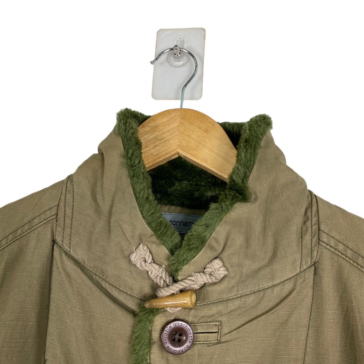 Japanese Brand × Nonnative × Vintage Nonactive made in japan parka sherpa jacket Size US M / EU 48-50 / 2 - 6 Thumbnail