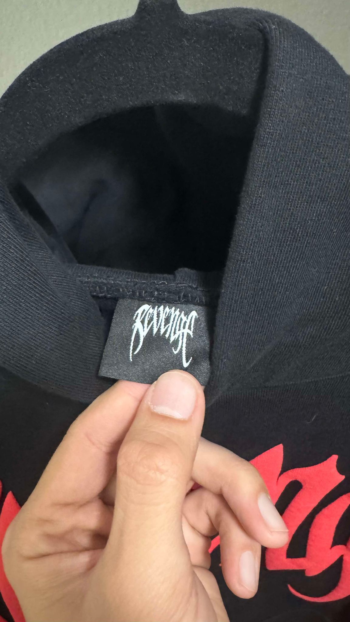 Revenge Revenge Demon Archives Bred Hoodie Size US XL / EU 56 / 4 - 3 Thumbnail