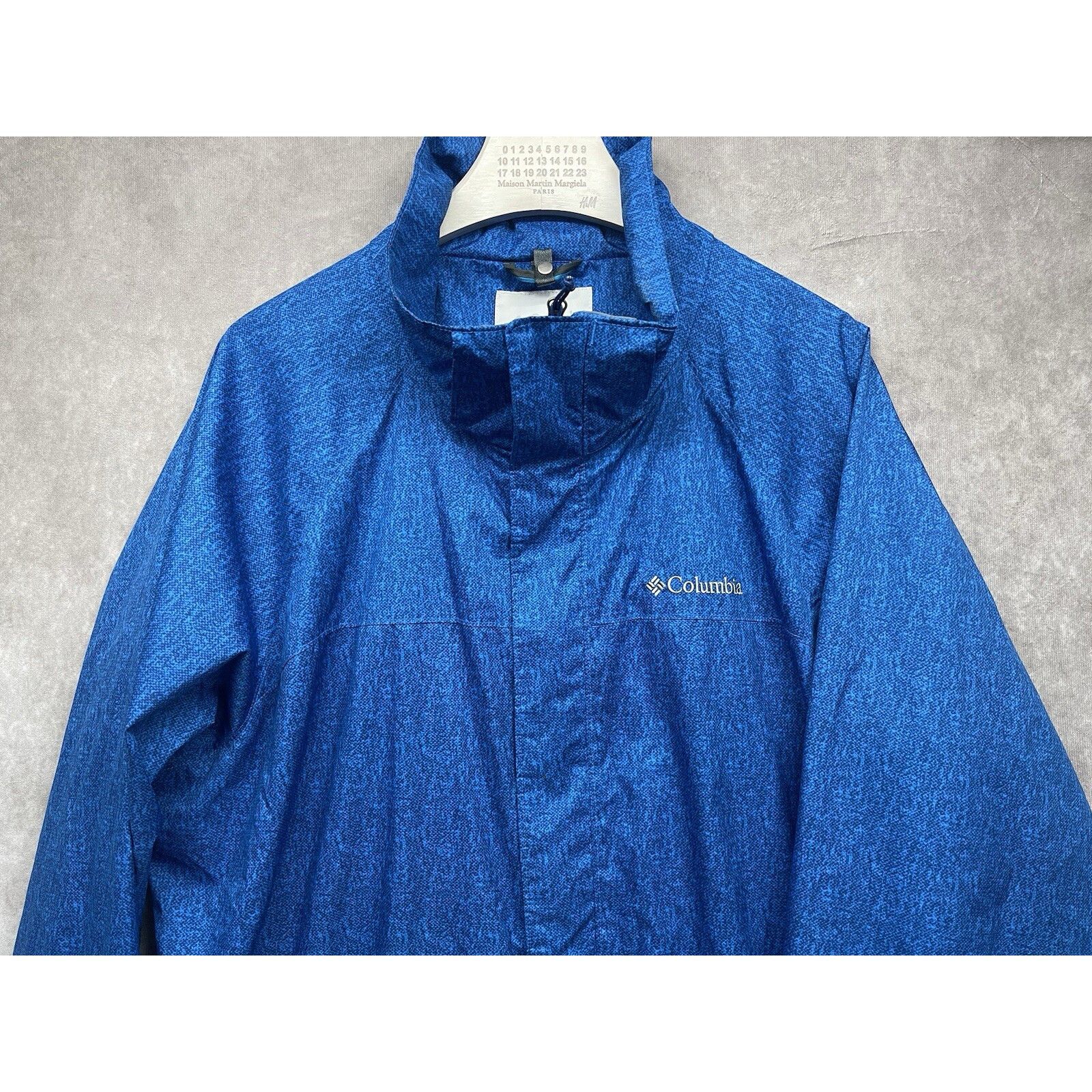 Columbia Vintage Columbia Japan Blue Camo Static Interchange Jacket S Size US XL / EU 56 / 4 - 2 Thumbnail