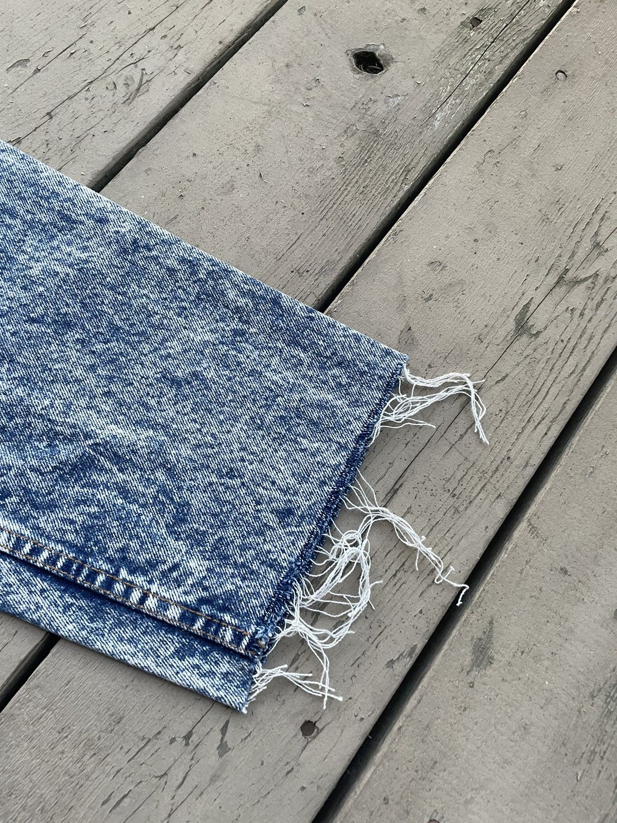 Levi's Vintage Clothing × Vintage Vintage Orange Tab Levi’s Released Hem Size US 33 - 7 Thumbnail