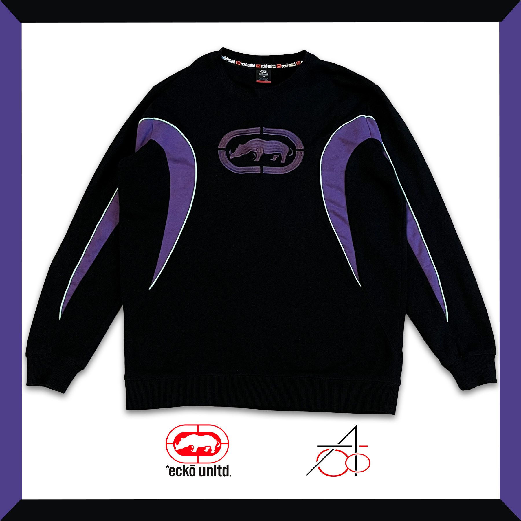 Ecko Unltd. Ecko Unlimited vintage oversize Y2K sweatshirt • M size Size US M / EU 48-50 / 2 - 1 Thumbnail