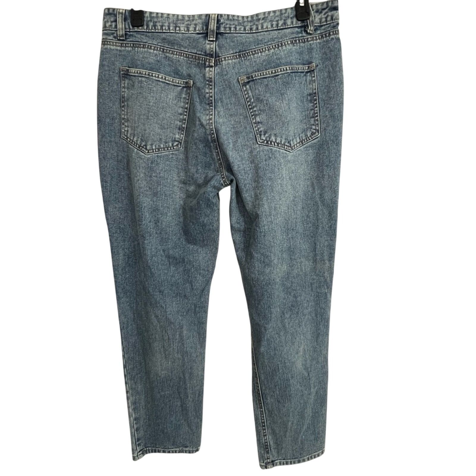 Other Refuge Denim Mom High Rise Distressed Women’s Jeans Size 13 Size 34" / US 12 / IT 48 - 2 Thumbnail