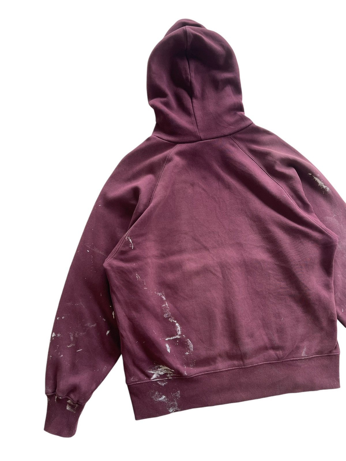 Vintage Vintage Harvard University Paint Splatter Faded Hooded Size US L / EU 52-54 / 3 - 10 Thumbnail