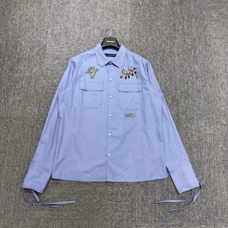 Louis Vuitton louis vuitton music note print shirt-dmc Size US M / EU 48-50 / 2 - 1 Thumbnail