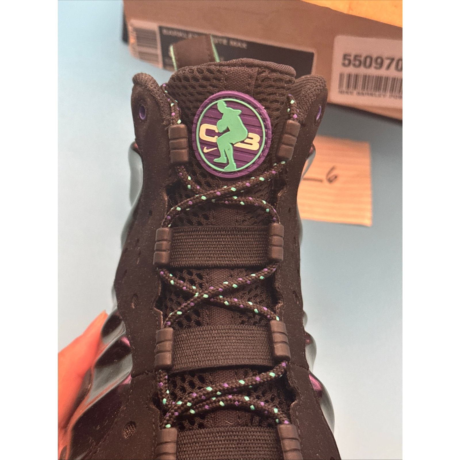 Nike Nike Barkley Posite Max 2013 Eggplant m8.5 w10 Size US 8 / EU 41 - 12 Thumbnail