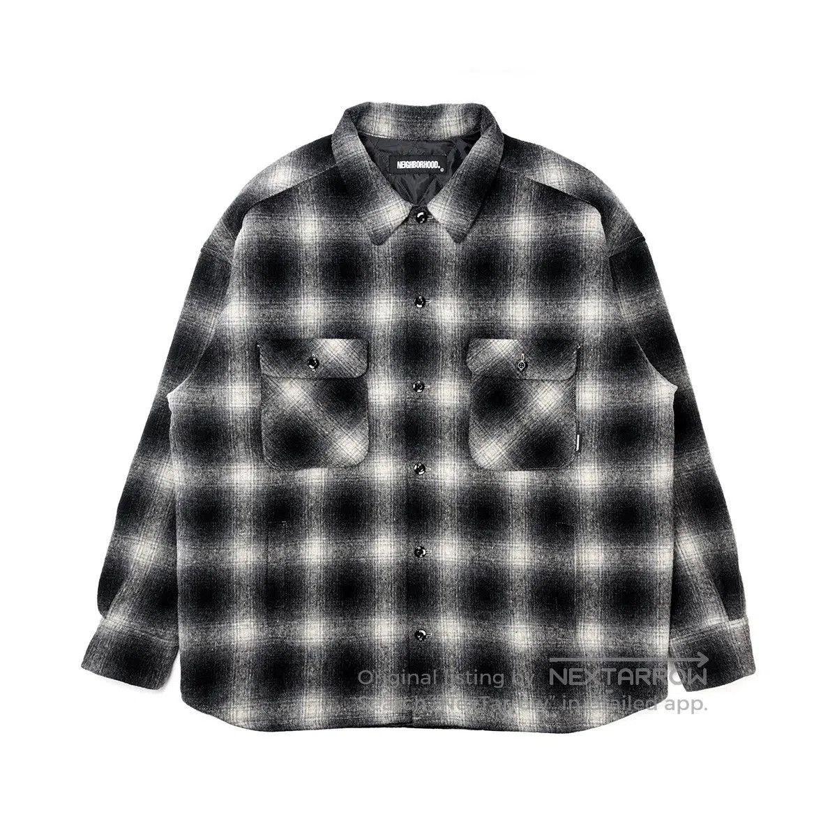 Neighborhood Oversized Wool Shirt Jacket. Size US M / EU 48-50 / 2 - 2 Thumbnail