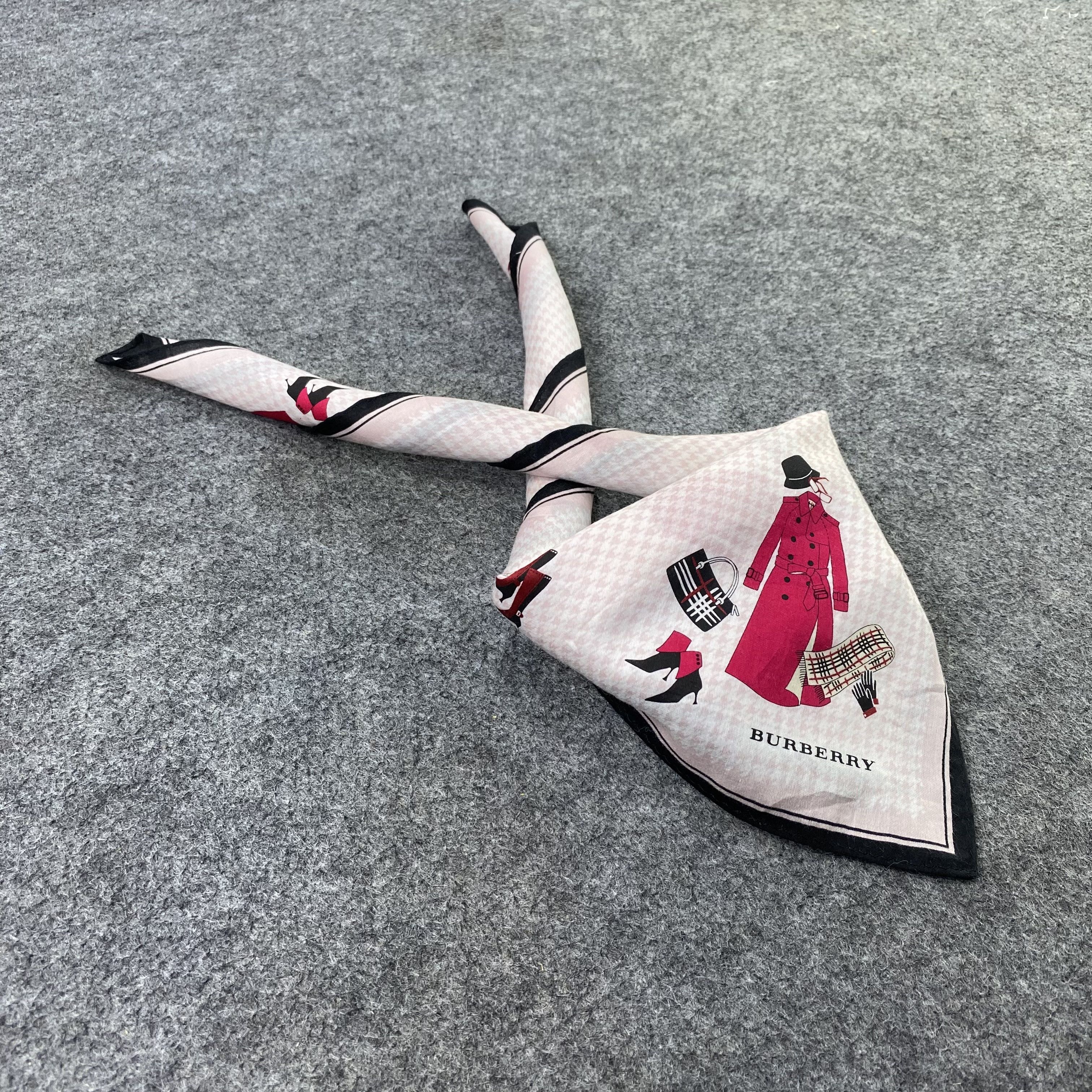 Burberry Burberry Handkerchief / Bandana / Neckerchief-B2330 Size ONE SIZE - 1 Thumbnail