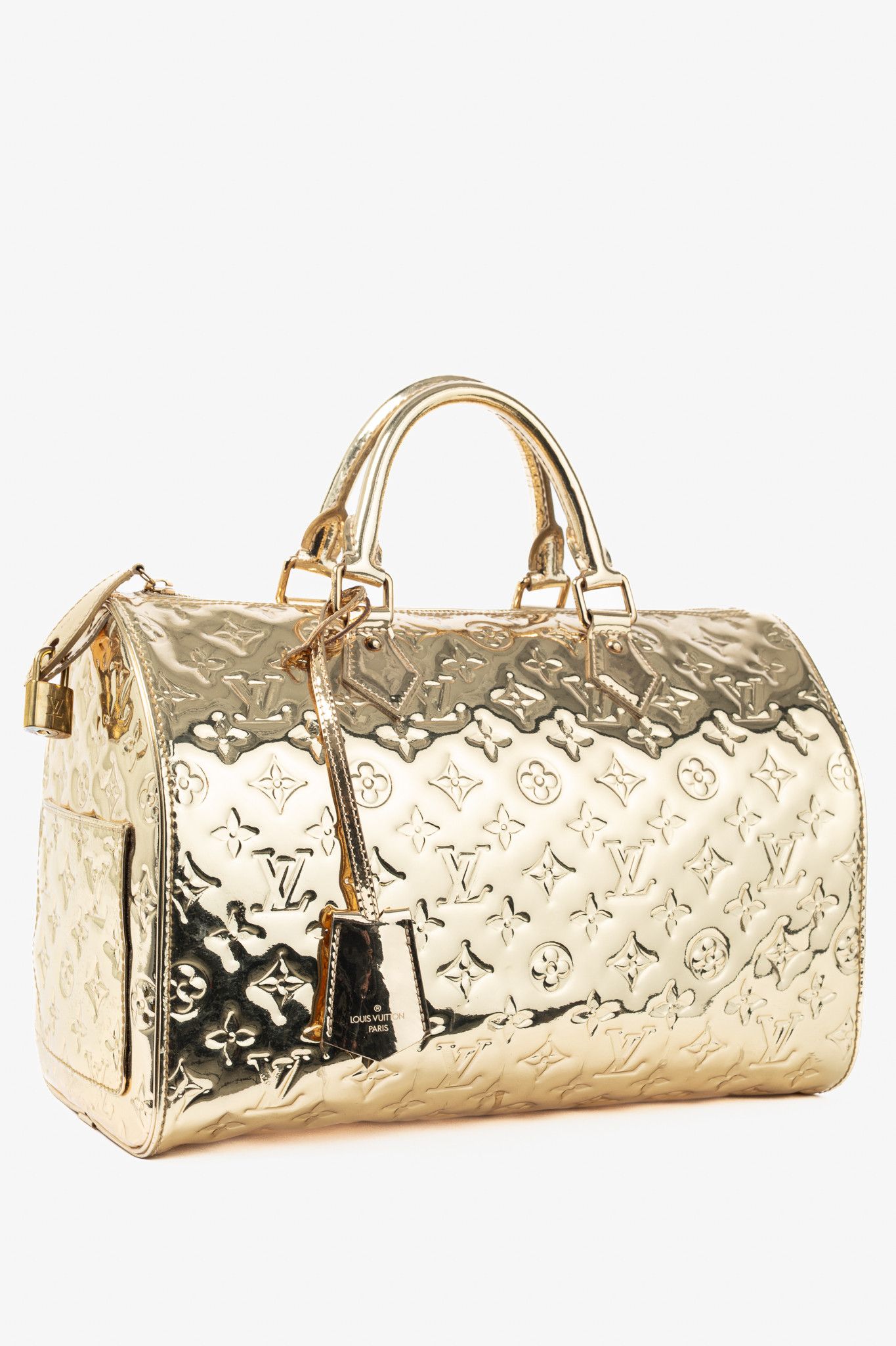 Louis Vuitton Louis Vuitton Speedy 30 Miroir Monogram Miroir Boston Bag Size ONE SIZE - 2 Thumbnail