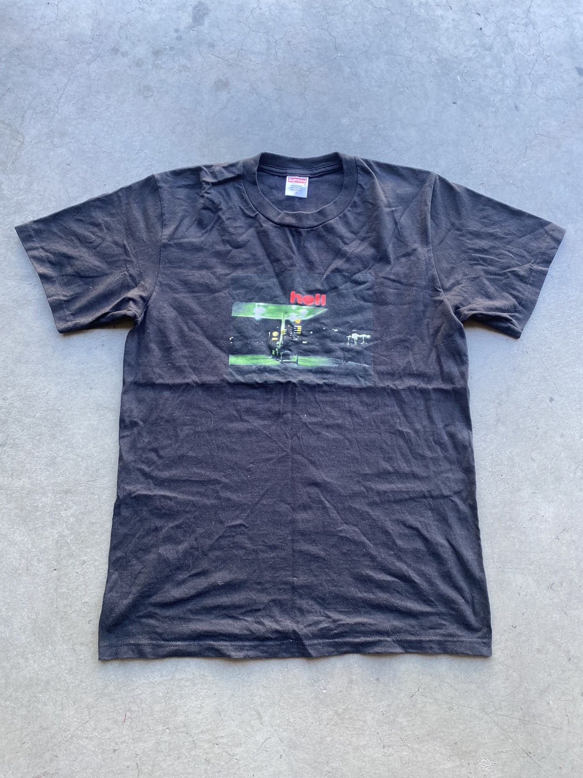 supreme×Dash Snow HELL Tee XL ブラック Supreme Hell Tee (FW23) - $48