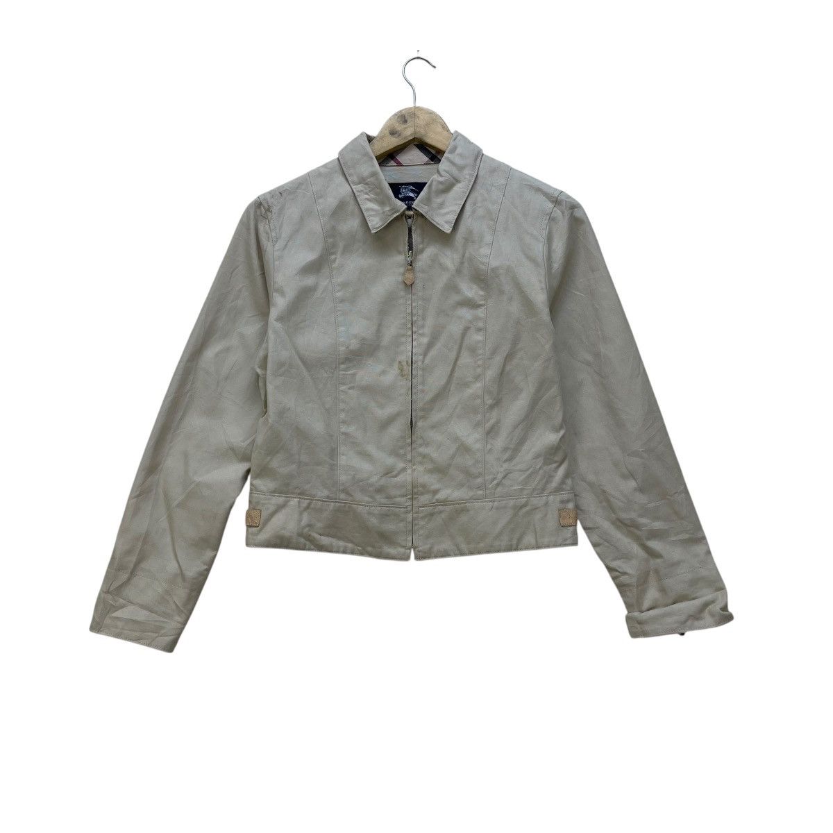 Burberry Vintage Burberrys Nova Check Cropped Jacket Size S / US 4 / IT 40 - 1 Thumbnail