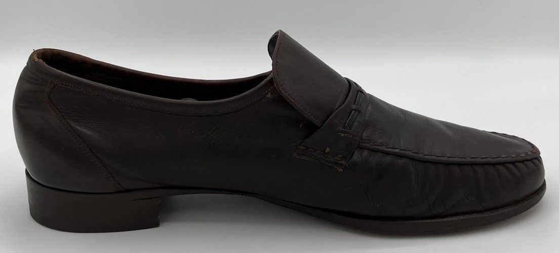 Florsheim Florsheim Royal Imperial 11E Cordovan Brown Leather Loafers Size US 11 / EU 44 - 5 Thumbnail
