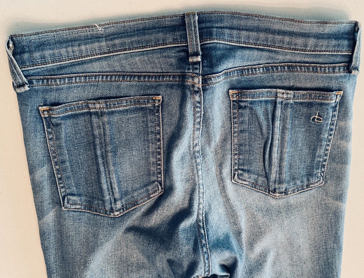 Rag & Bone Rag & Bone 🇺🇸 Zipper Ankle Shredded blowout Capri Jeans 30 Size 30" / US 8 / IT 44 - 16 Thumbnail