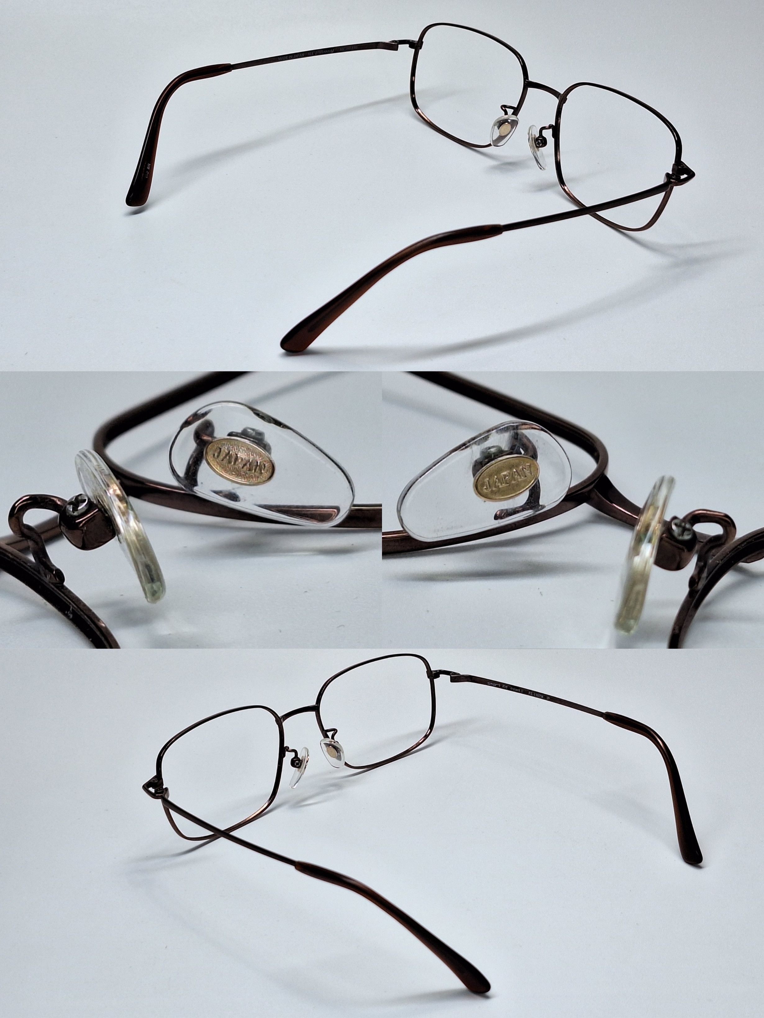 Other Smart Fit slant FE-1307M ALL Beta-Titanium Business Frames Size ONE SIZE - 8 Thumbnail