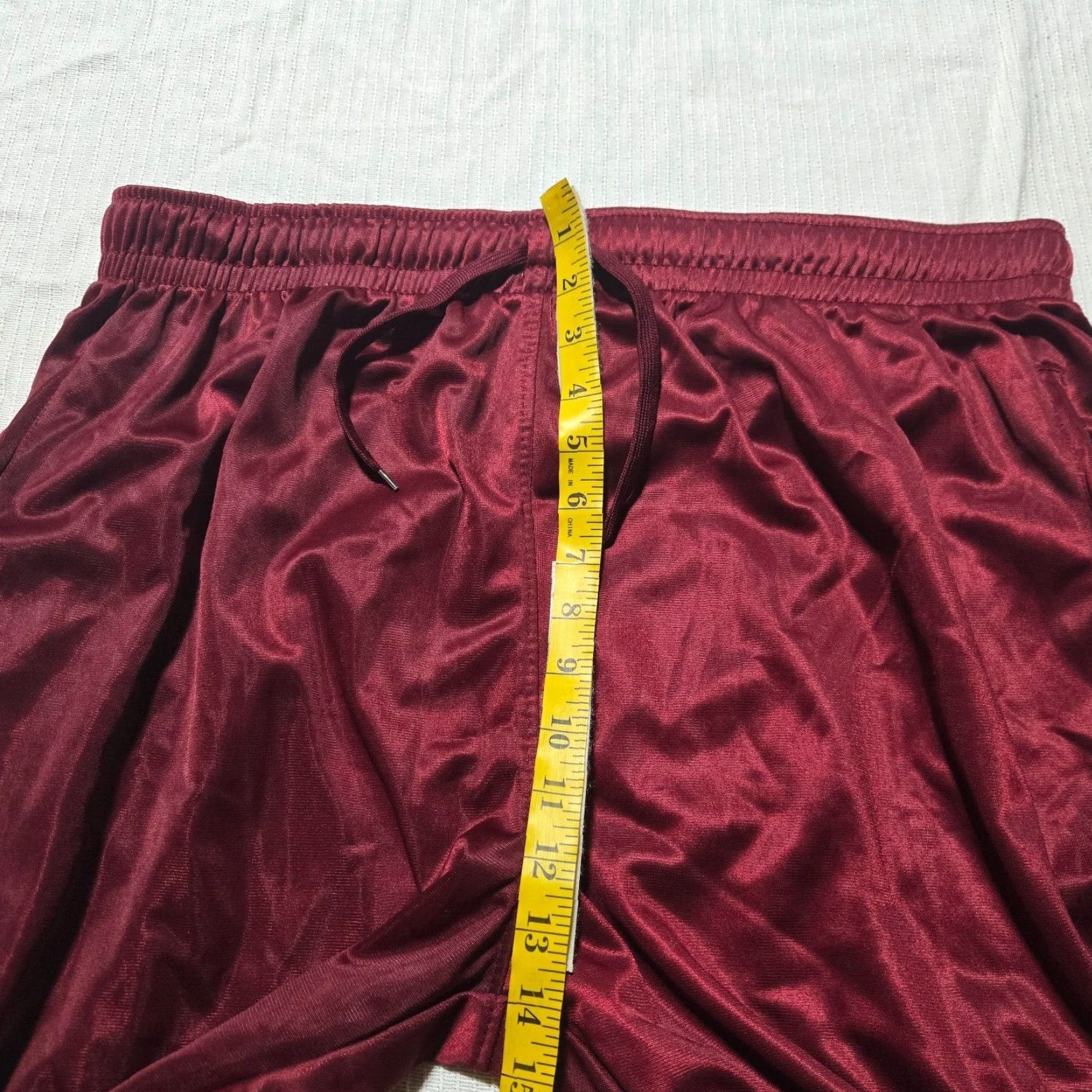 Vintage FORT OF FASHION PANTS Cargo Straight Leg Men's 3XL Red Burdundy Camouflage Pockets Jogger/Flat Front Slim Regular 40" Waist Size US 39 - 5 Thumbnail