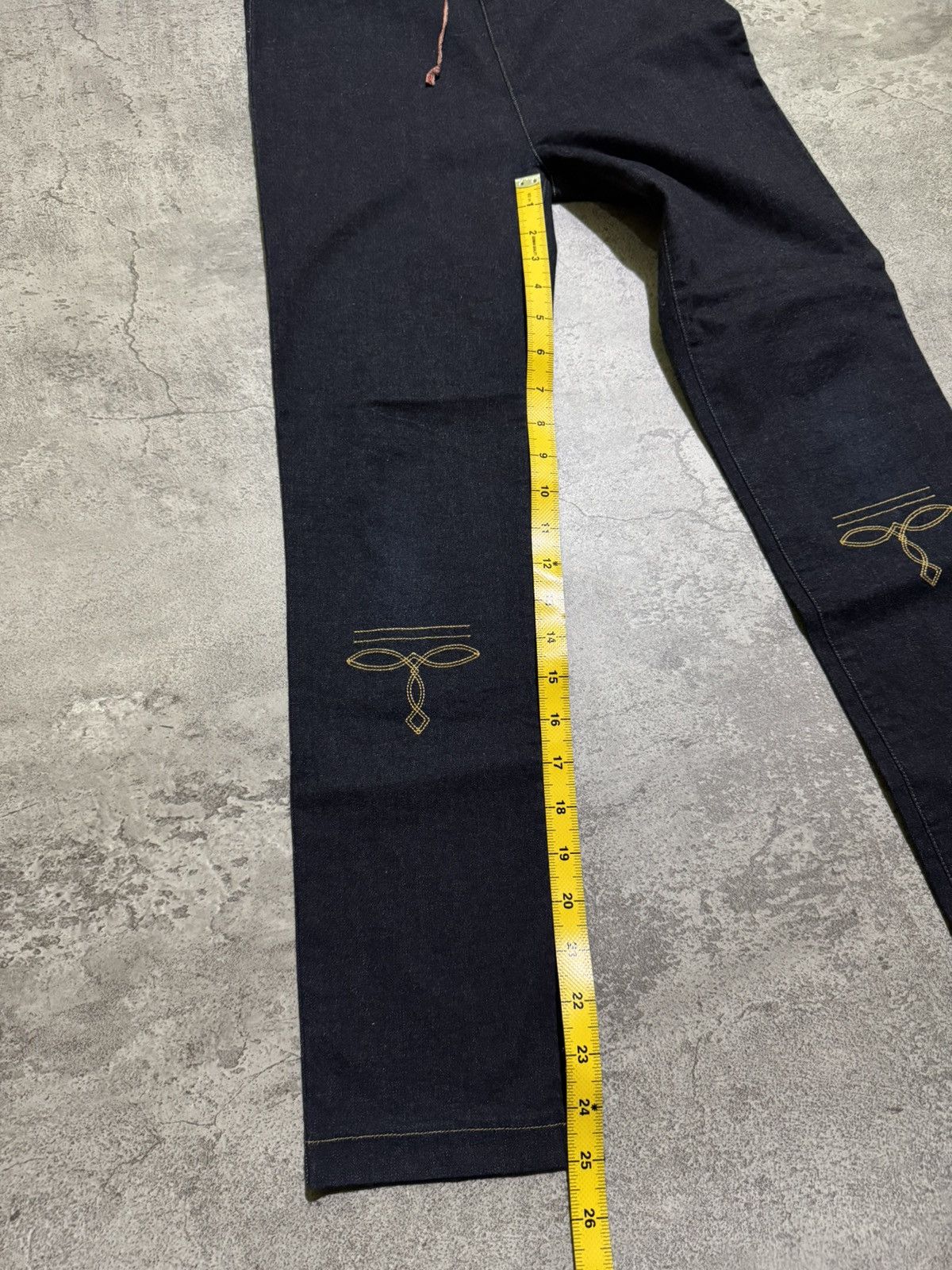 Kapital KAPITAL EMBROIDERY SKINNY SWEAT PANTS Size US 28 / EU 44 - 14 Thumbnail