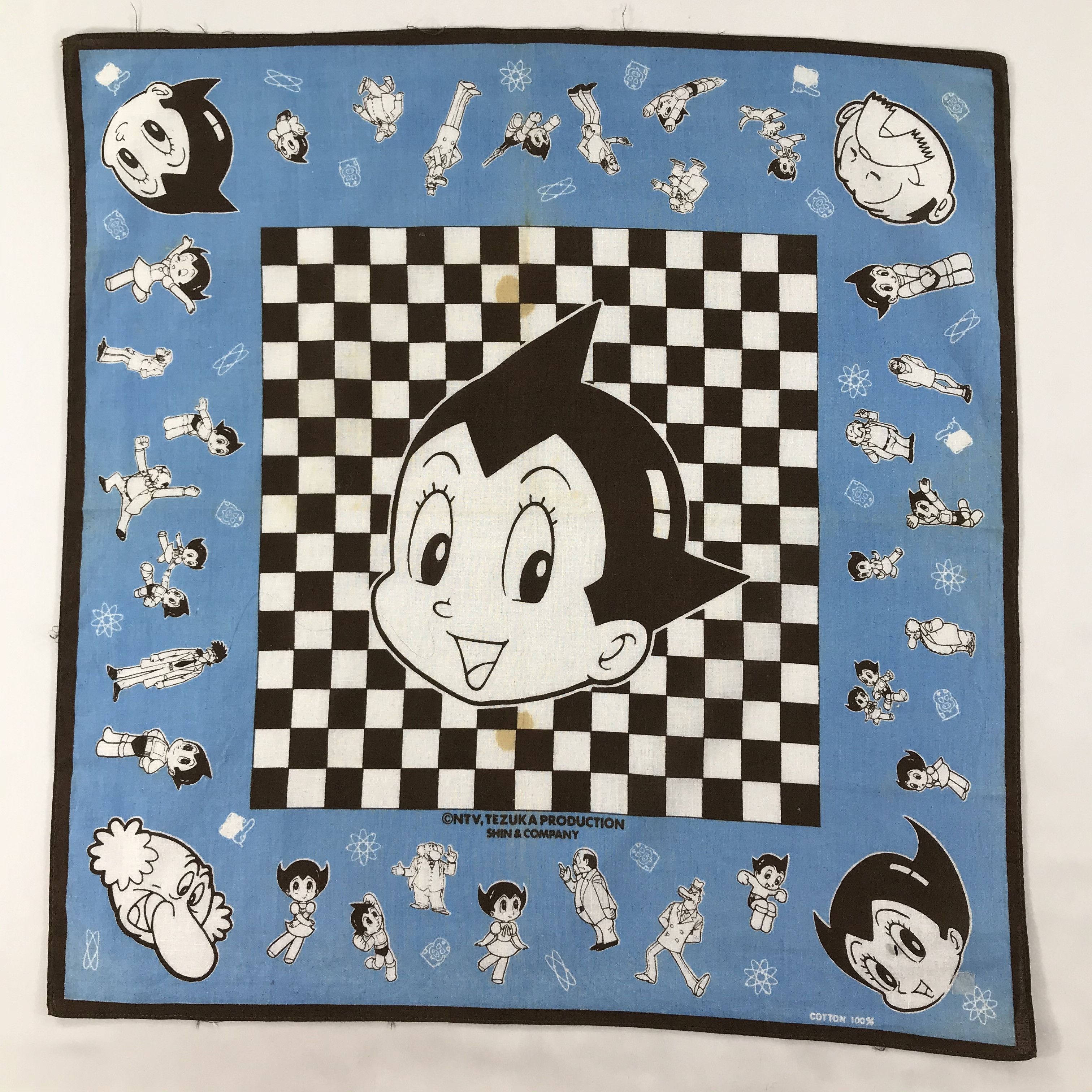 Anime × Japanese Brand × Vintage Astro Boy Bandana / Handkerchief / Neckerchief - S1780 Size ONE SIZE - 1 Thumbnail