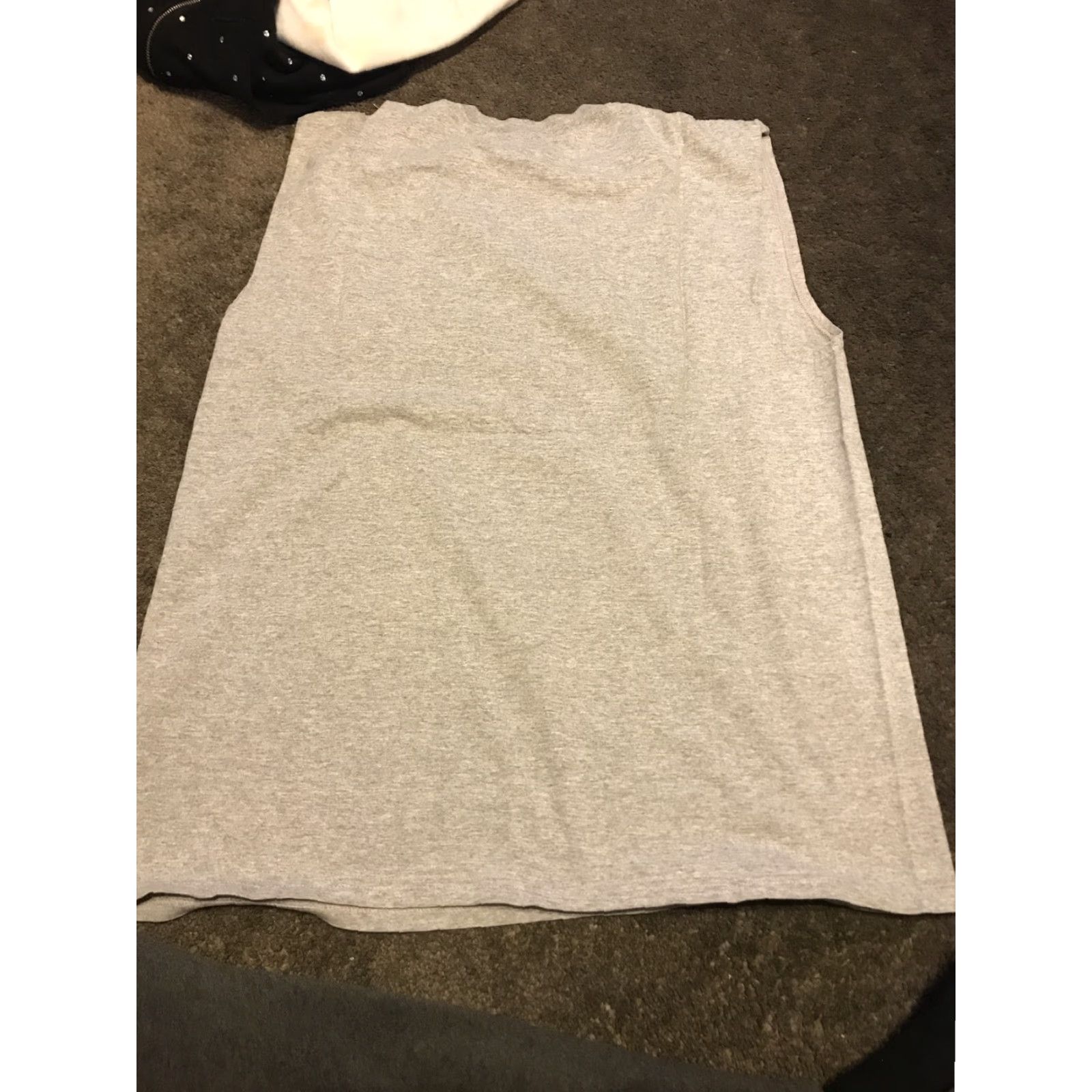 Nike VINTAGE Nike Gray Sleeveless T-Shirt Mens M Grunge Punk Emo Shirt Size US M / EU 48-50 / 2 - 5 Thumbnail